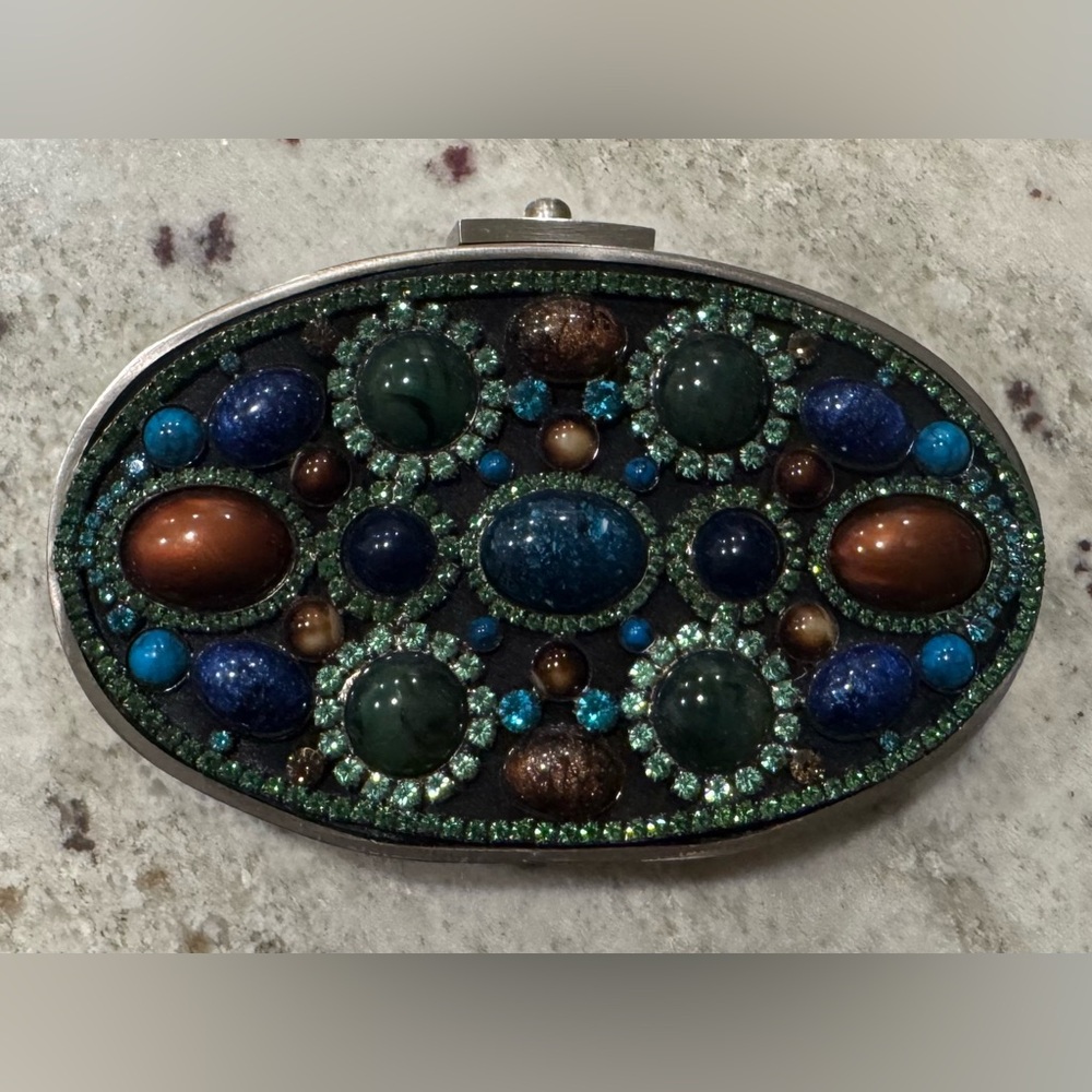 Moo Roo Mary Norton Onassis Minaudiere Clutch